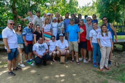 Unidade Municipal Pedagógica recebe visita de 62 chefes de todo o Brasil