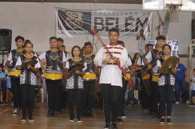 Alegria de estudantes marca abertura do VII Jogos Escolares Municipais