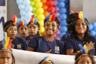 Alegria de estudantes marca abertura do VII Jogos Escolares Municipais
