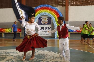 Alegria de estudantes marca abertura do VII Jogos Escolares Municipais