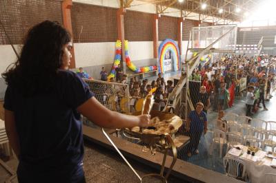 Alegria de estudantes marca abertura do VII Jogos Escolares Municipais