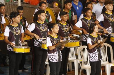 Alegria de estudantes marca abertura do VII Jogos Escolares Municipais