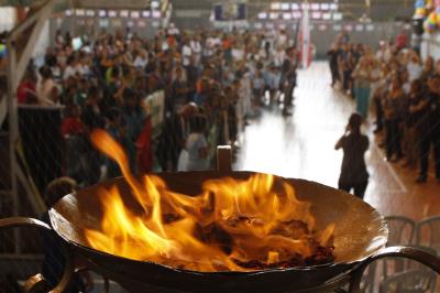 Alegria de estudantes marca abertura do VII Jogos Escolares Municipais