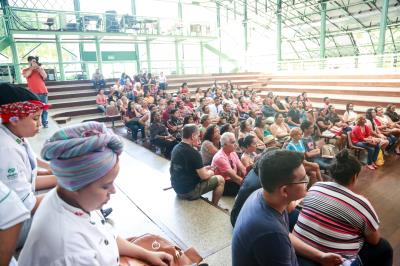 Merenda escolar municipal premiada é destaque em feira gastronômica