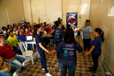Voluntários da Defesa Civil recebem treinamentos para atuarem no Círio de Nazaré