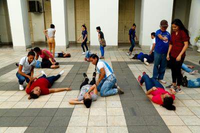 Voluntários da Defesa Civil recebem treinamentos para atuarem no Círio de Nazaré