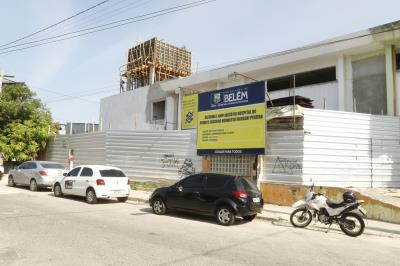 Lideranças comunitárias visitam obras do Pronto Socorro do Guamá