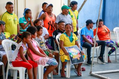 Mais de 40 crianças venezuelanas participam dos Jogos Escolares da Semec