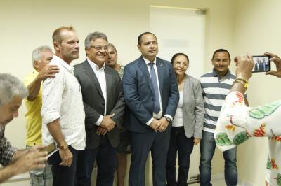 Assinatura de Ordem de Serviço Pratinha e Fátima