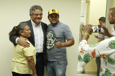 Assinatura de Ordem de Serviço Pratinha e Fátima