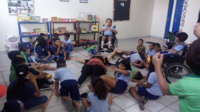 Projeto Amiguinhos da Inclusão promove a integração entre estudantes municipais 