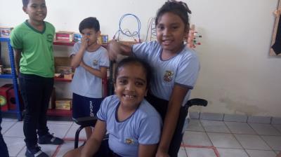 Projeto Amiguinhos da Inclusão promove a integração entre estudantes municipais 