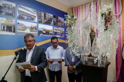Gabinete municipal recebe visita da imagem peregrina