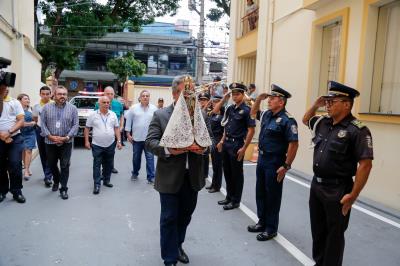 Gabinete municipal recebe visita da imagem peregrina