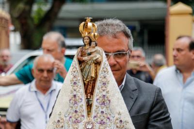 Gabinete municipal recebe visita da imagem peregrina
