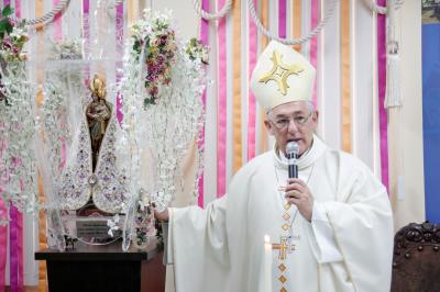 Gabinete municipal recebe visita da imagem peregrina