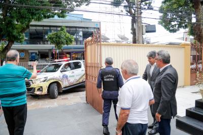 Gabinete municipal recebe visita da imagem peregrina