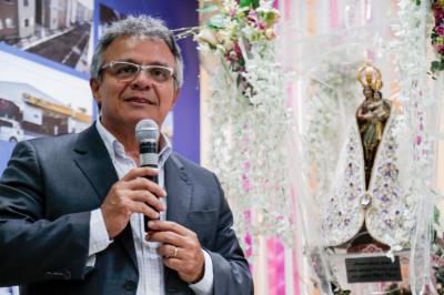 Gabinete municipal recebe visita da imagem peregrina