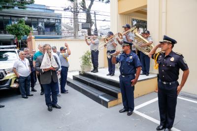 Gabinete municipal recebe visita da imagem peregrina