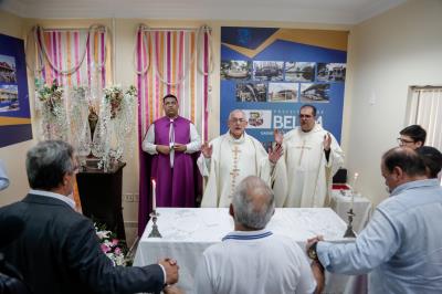 Gabinete municipal recebe visita da imagem peregrina