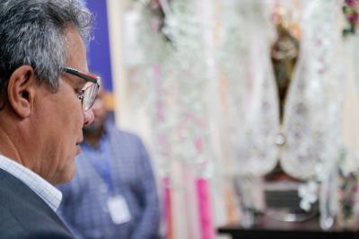 Gabinete municipal recebe visita da imagem peregrina