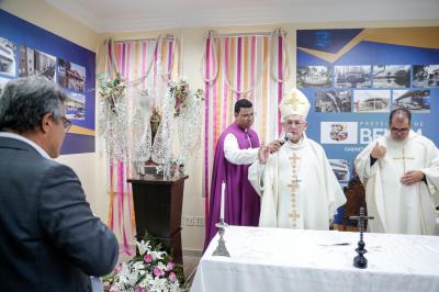Gabinete municipal recebe visita da imagem peregrina