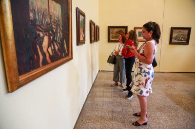 Mabe abre a exposição "Olhares Sobre a Amazônia”