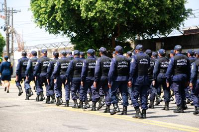 Entrega de medalhas e desfile marcam os 28 anos da Guarda Municipal de Belém