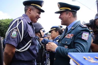 Entrega de medalhas e desfile marcam os 28 anos da Guarda Municipal de Belém