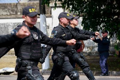 Entrega de medalhas e desfile marcam os 28 anos da Guarda Municipal de Belém