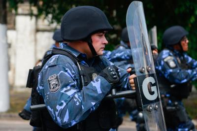 Entrega de medalhas e desfile marcam os 28 anos da Guarda Municipal de Belém