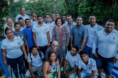 Condutores de trasporte receptivo da ilha do Combu recebem certificação
