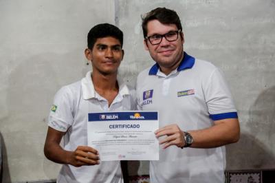 Condutores de trasporte receptivo da ilha do Combu recebem certificação