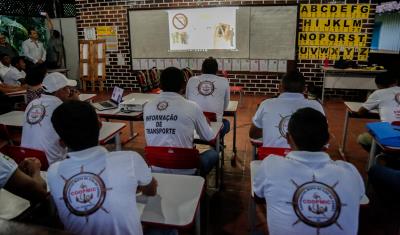 Condutores de trasporte receptivo da ilha do Combu recebem certificação