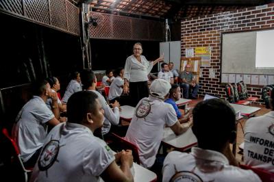 Condutores de trasporte receptivo da ilha do Combu recebem certificação