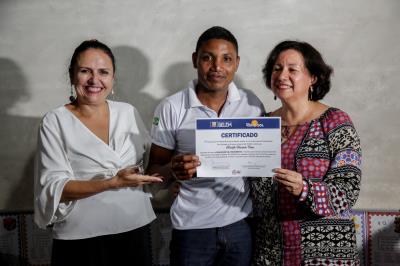 Condutores de trasporte receptivo da ilha do Combu recebem certificação