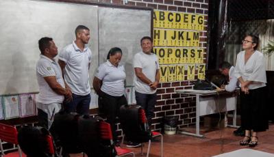 Condutores de trasporte receptivo da ilha do Combu recebem certificação