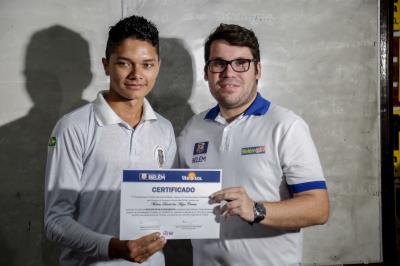 Condutores de trasporte receptivo da ilha do Combu recebem certificação