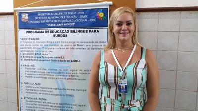 Professores da rede municipal participam de formação sobre surdez