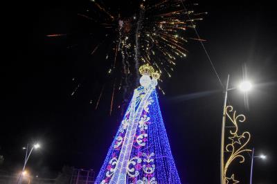 Belém ganha iluminação temática para o Círio de Nossa Senhora de Nazaré