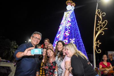 Belém ganha iluminação temática para o Círio de Nossa Senhora de Nazaré