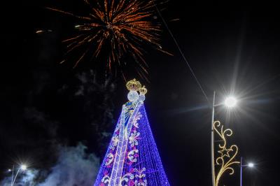 Belém ganha iluminação temática para o Círio de Nossa Senhora de Nazaré