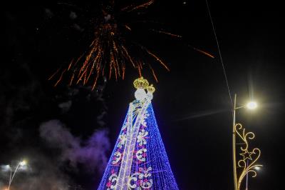 Belém ganha iluminação temática para o Círio de Nossa Senhora de Nazaré