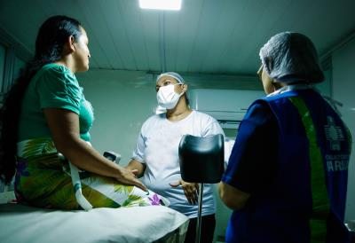 Corujão da Saúde atende trabalhadores de Mosqueiro