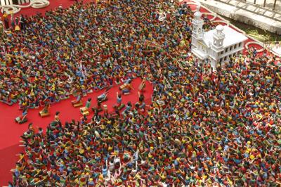 Artigos de amor e fé decoram e encantam secretarias municipais durante o Círio