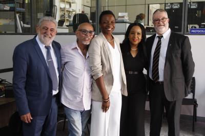 Prefeitura Municipal de Belém recebe embaixadora de Barbados