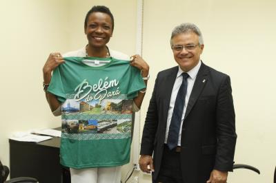 Prefeitura Municipal de Belém recebe embaixadora de Barbados