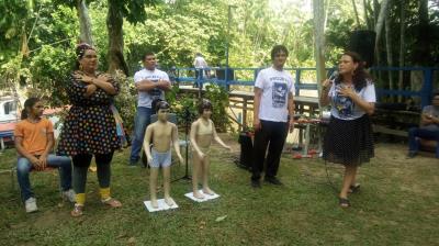 Escola Municipal Sebastião dos Santos Quaresma recebe o projeto "Inocência Roubada"