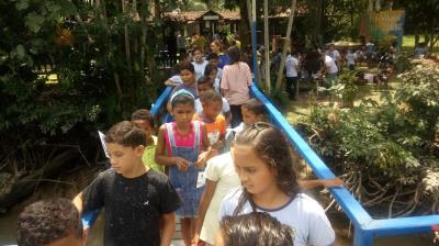 Escola Municipal Sebastião dos Santos Quaresma recebe o projeto "Inocência Roubada"