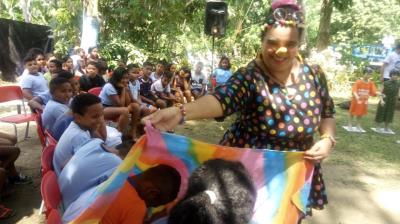 Escola Municipal Sebastião dos Santos Quaresma recebe o projeto "Inocência Roubada"